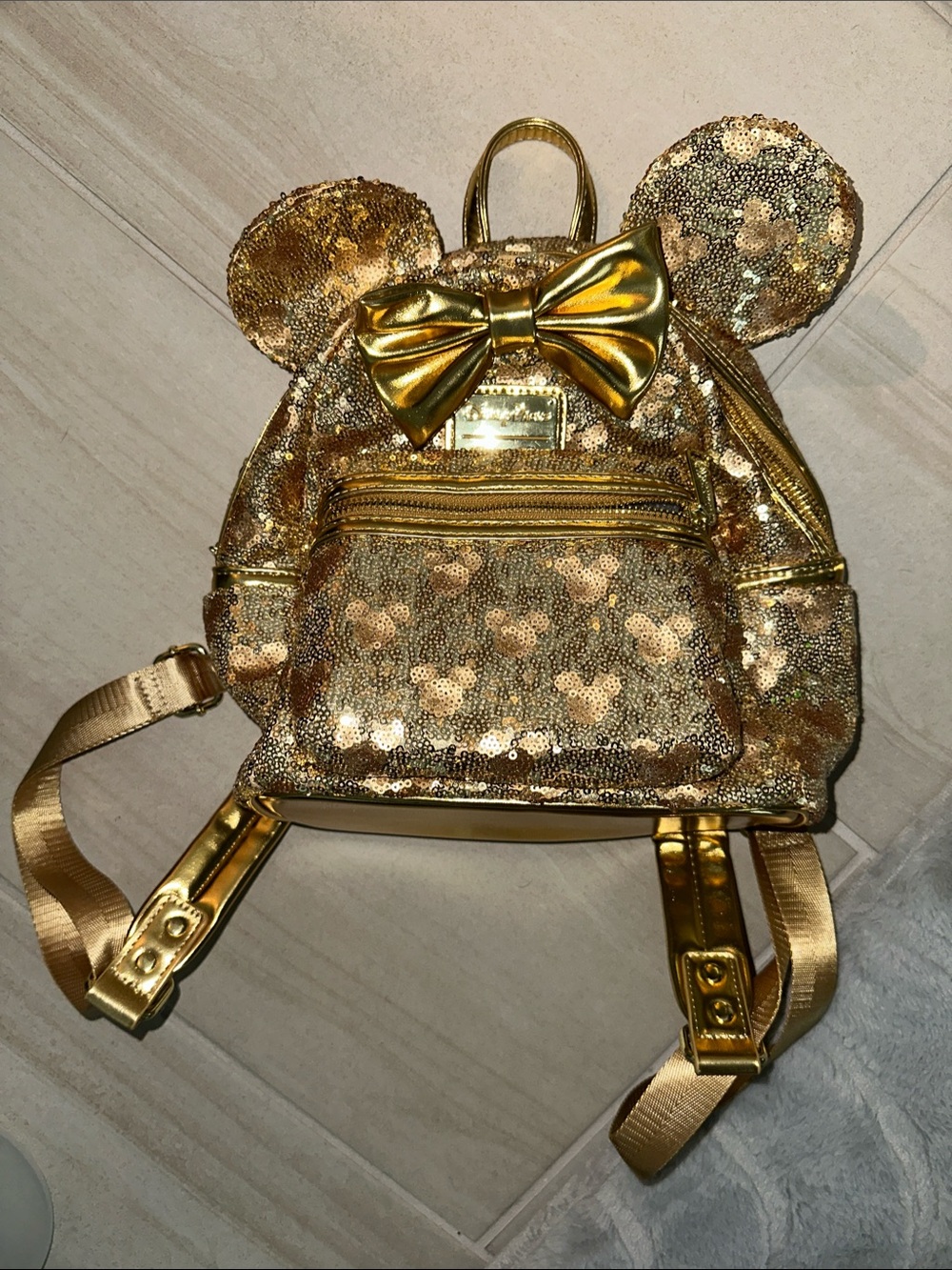 Loungefly sparkle backpack